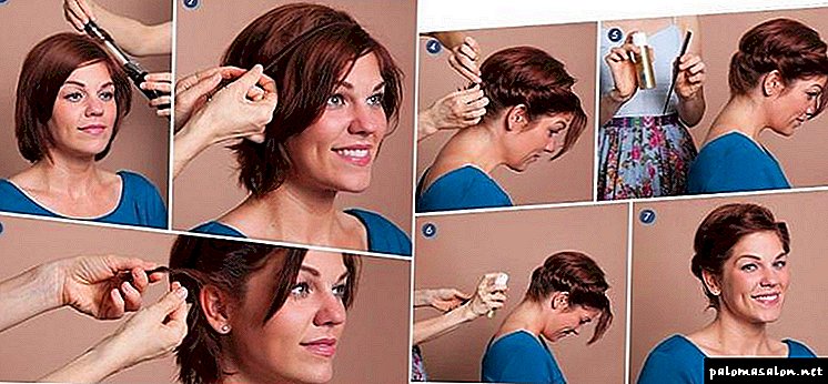 12 beautiful and simple hairstyles for short hair: PHOTO