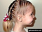 Gaya rambut untuk anak perempuan ke sekolah dalam 5 menit: terang dan indah