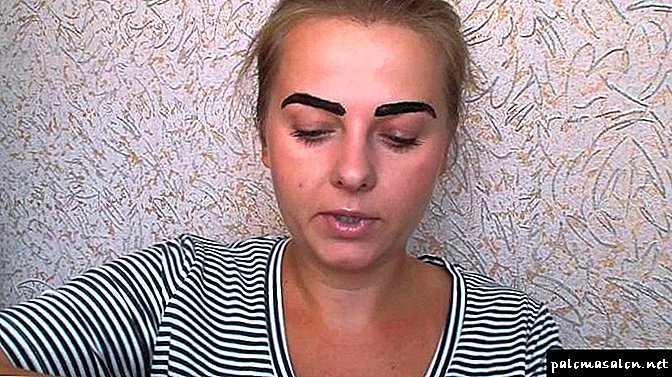 How and what do the eyebrows color?
