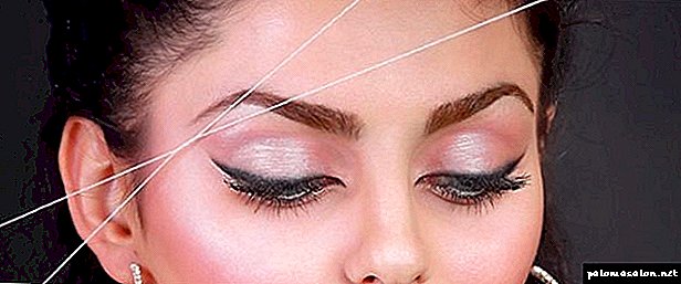 5 ways to pluck the eyebrows if there are no tweezers