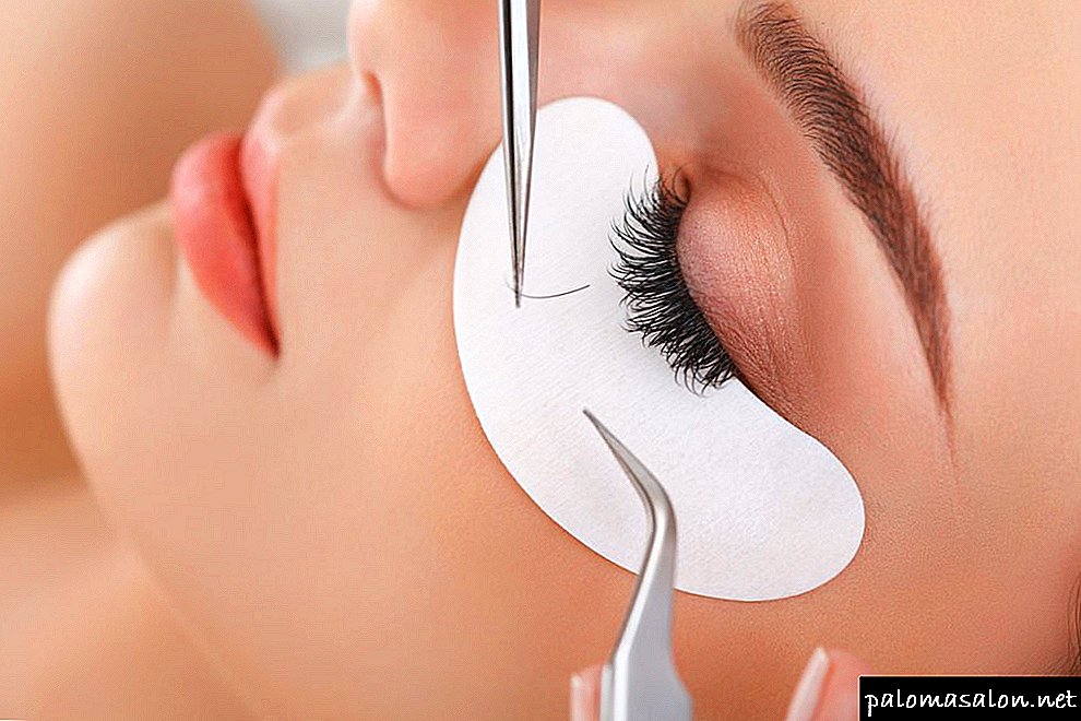 How to remove the extended eyelashes at home without harm