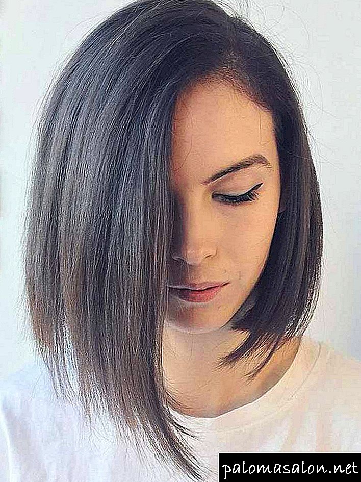 6 cool ideas hairstyle slanting caret with fashionable asymmetry