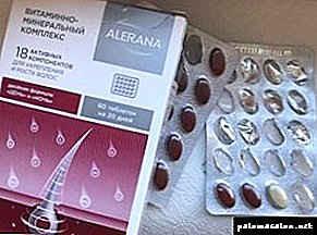 Alerana-vitaminen voor de haargroei