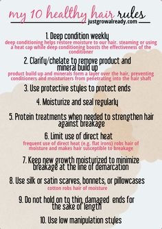 Consejos de peluquero: 10 reglas para un cabello impecable