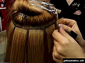 Prodlužování vlasů na pásku