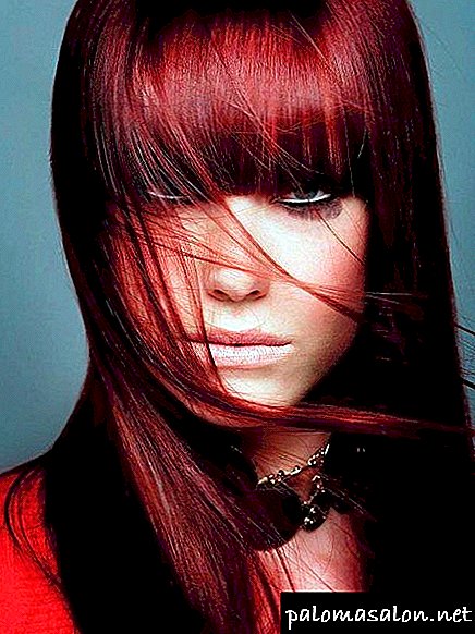 Burgundy hair color (35 photos): create an irresistible and mysterious image