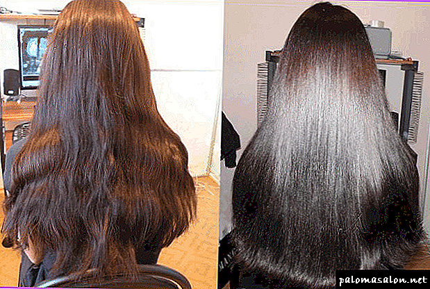 Glaseado de cabello: cabello brillante en una sesión