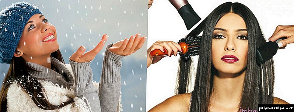 Udržujte stav vlasů v zimě