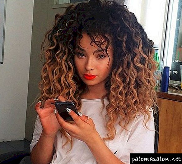 Whether highlighting is suitable for curly hair, how not to be mistaken with a shade