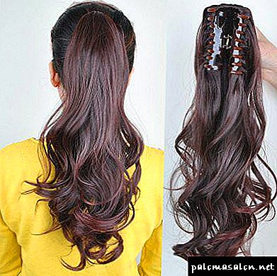 How to use false hair with elastic