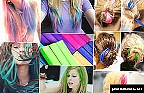 How to dye your hair with crayons?