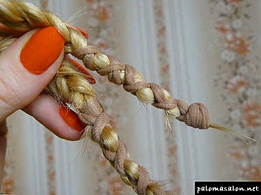さまざまな方法で髪の毛を美しく巻き付ける方法（54写真）