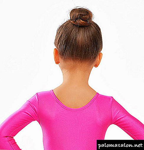 What should be the hairstyle gymnasts for performances in competitions