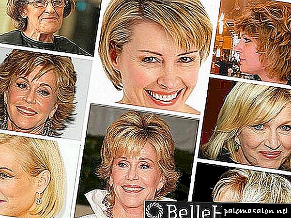 How to choose a short haircut for a woman over 50?