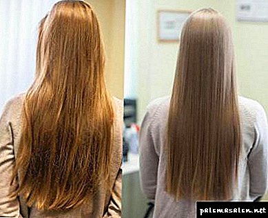Rules for hair care after straightening keratin