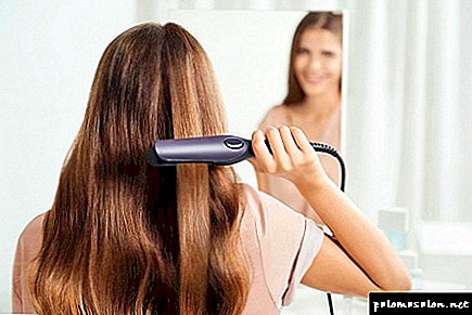 Ceramic hair straightening - pacify the curls with an iron