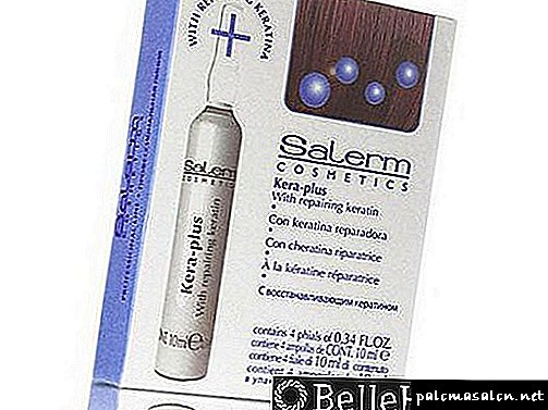 Keratin Salerm cosmetics - a full review of hair straighteners