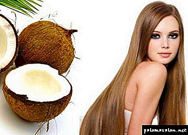 Kookosöljy hiusten kasvua varten: käyttötapa, arvioinnit