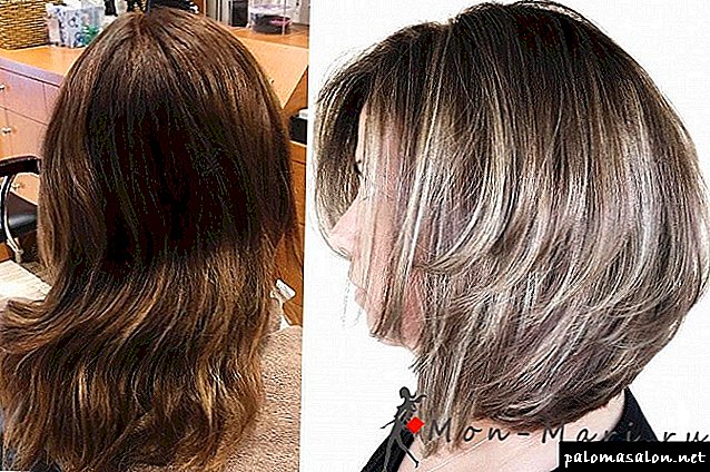 Farbowanie ciemnych włosów - nowe elementy 2018