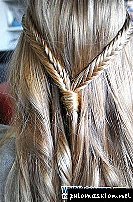 Prýmek tkát dlouhé vlasy