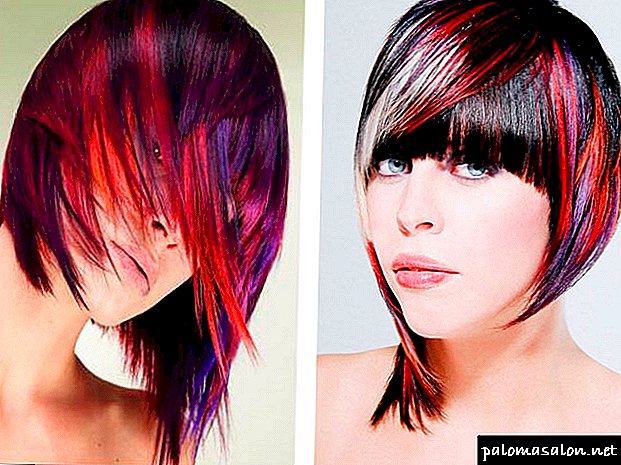 Creative hair coloring - beauty for extremal