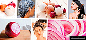 Onion mask for hair against loss