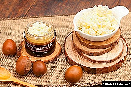 Shea butter (shea): use for strength, shine and thickness of hair