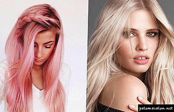 Fashionable hair color for dyeing autumn 2018