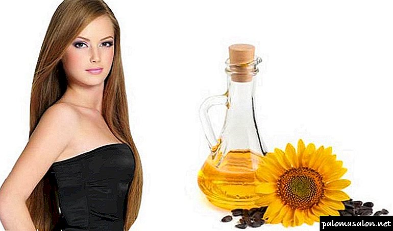 Can I use sunflower oil for hair and eyelashes