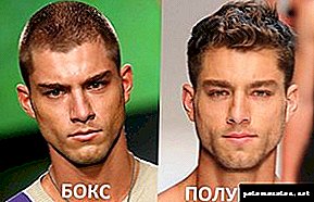 Men's haircuts boxing and semi-boxing: 3 main differences