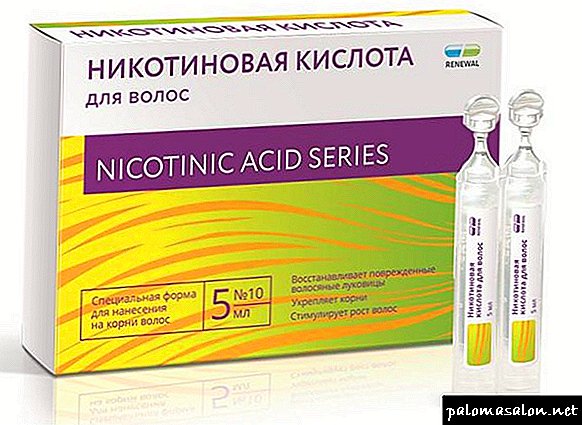 Nicotinic acid for hair: benefits, recipes, results