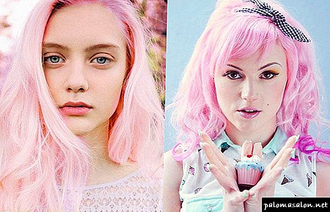 Revisión de los mejores colores de cabello rosa.