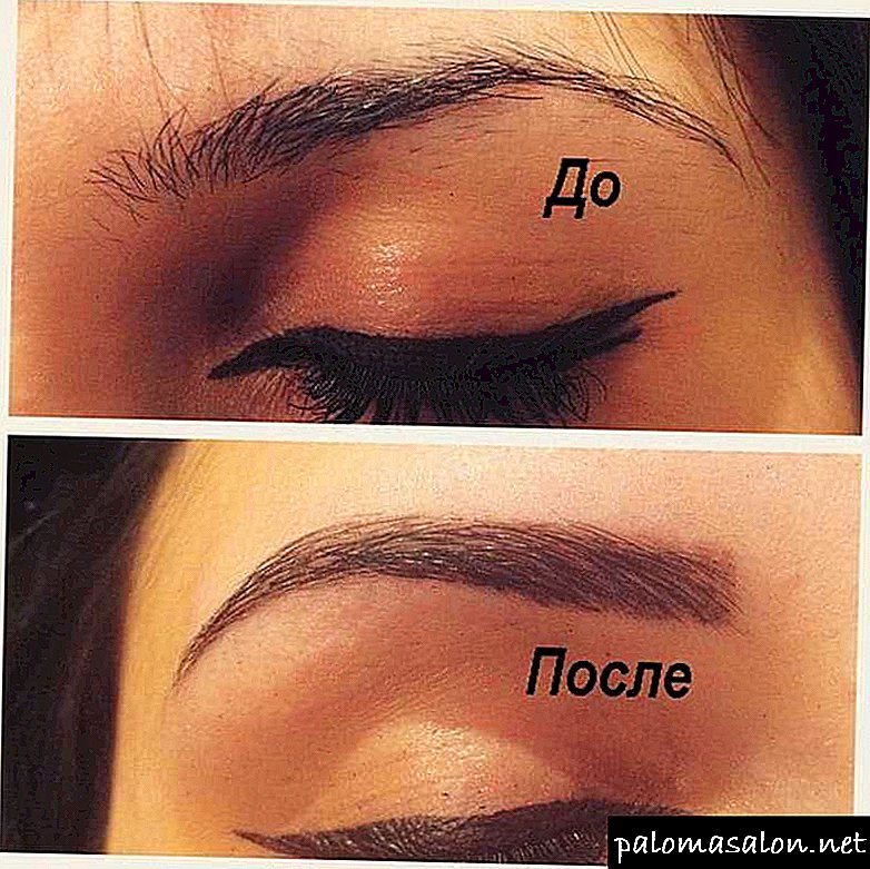 Henna eyebrow tinting: features of the procedure with photo before and after