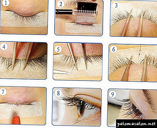 Features of eyelash correction after their extension