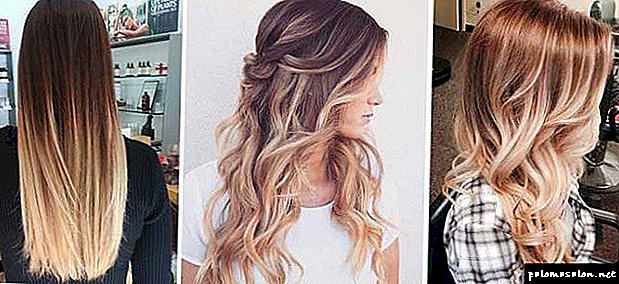 As an owner of dark long hair to create a stylish image using the ombre technique? Practical advice photo