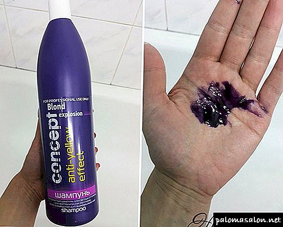 Tint shampoo Concept - paleta, instrukcja