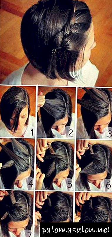 15 step hairstyles with their own hands