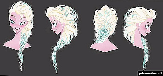 Účes Cold Heart Elsa: 2 stylové možnosti stylingu