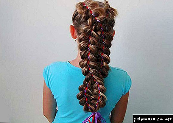 تسريحات الشعر للفتيات في رياض الأطفال: 15 أفكار لكل يوم