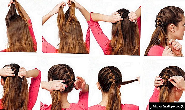 Menenun braids pada rambut sederhana (38 gambar) - beberapa kaedah mudah