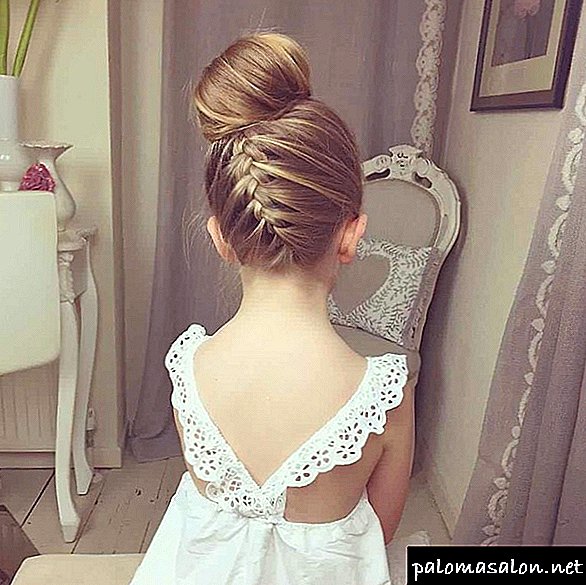 Children's hairstyles for weddings