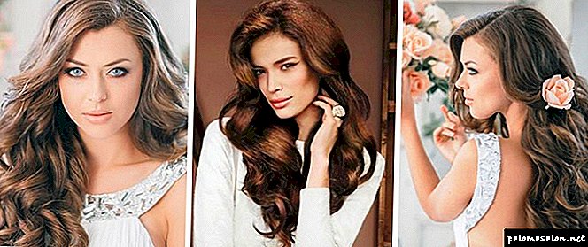 Beautiful hairstyles with flowing hair in five steps