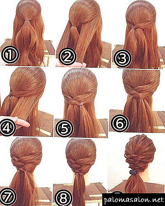 Quick hairstyles to school