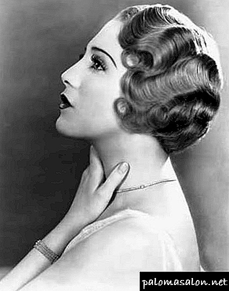 Hairstyles in the style of the 20s for short and long hair