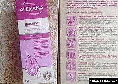 Aleran shampoo for hair growth - treatment and prevention of increased baldness