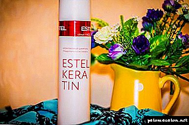 Keratin Shampoo from Estelle: التكوين ، الاستخدام ، الفعالية ، الآراء