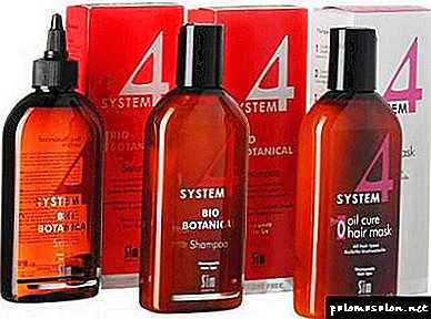 La eficacia del complejo Sistema 4 para la caída del cabello.