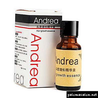 Andrea - saç sağlığı için №1 anlamına gelir: uygun kullanımın sırları