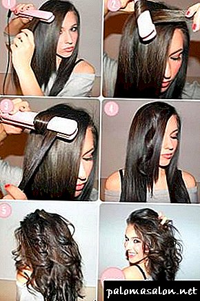 How to wind and straighten hair with one device