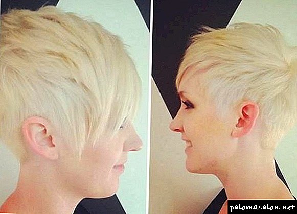 Stilīgi matu griezumi blondīnēm, modernas iespējas ar fotogrāfijām